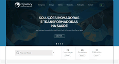 Desktop Screenshot of enjourney.com.br